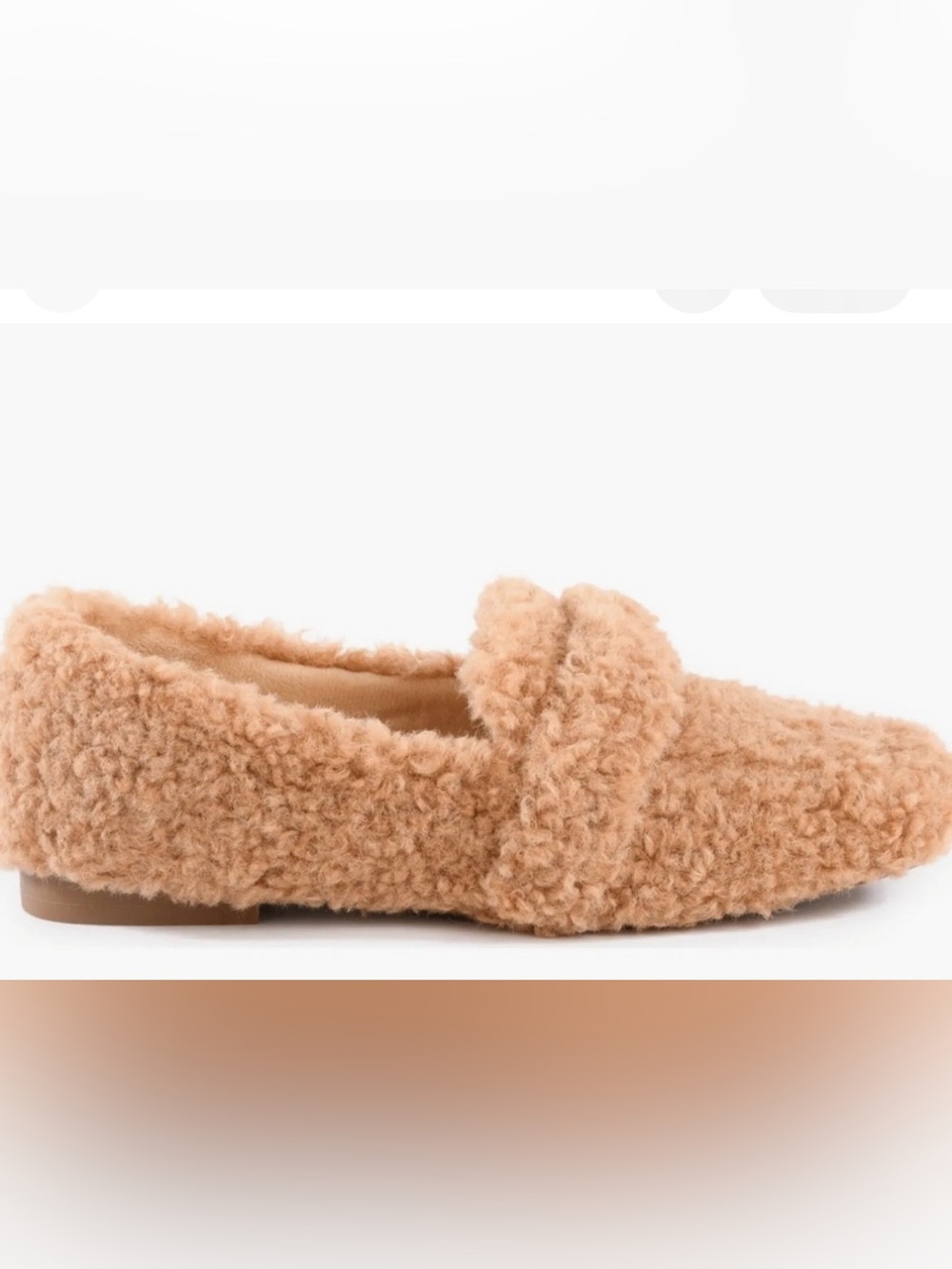NWT Seychelles Blush Shearling-Look  Loafers